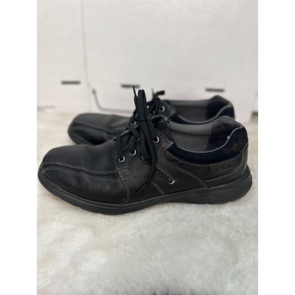 Clark’s Contrell black walk Oxford shoe mens size 12 M